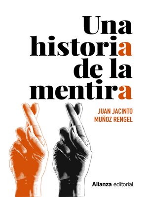 cover image of Una historia de la mentira